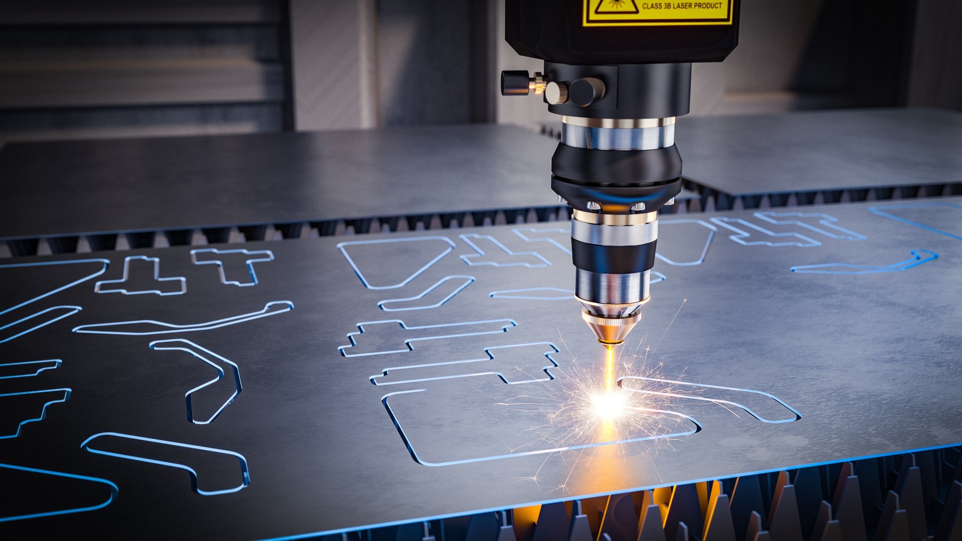 Welder at work